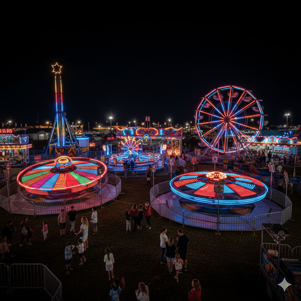 Traveling Carnival in USA