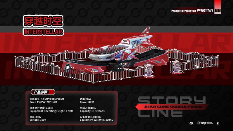 INTERSTELLAR - Family Ride amusement ride